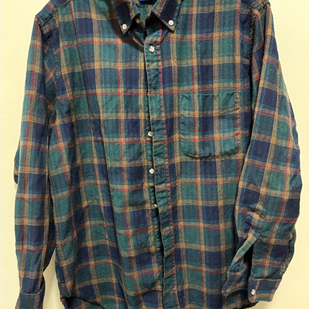 Pendleton Multicolor Plaid Button-Down Shirt - image 1